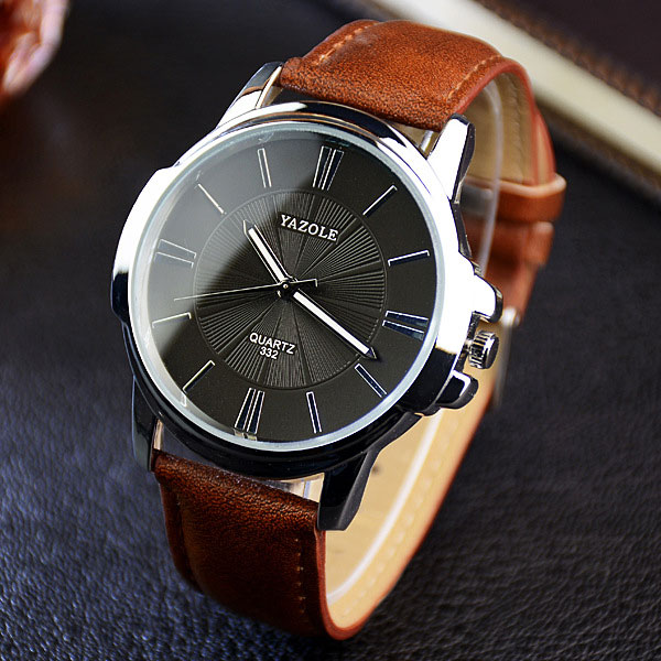 YAZOLE 2018 Fashion Quartz Watch Men Watches Top Brand Luxury Male Clock Business Mens Wrist ...