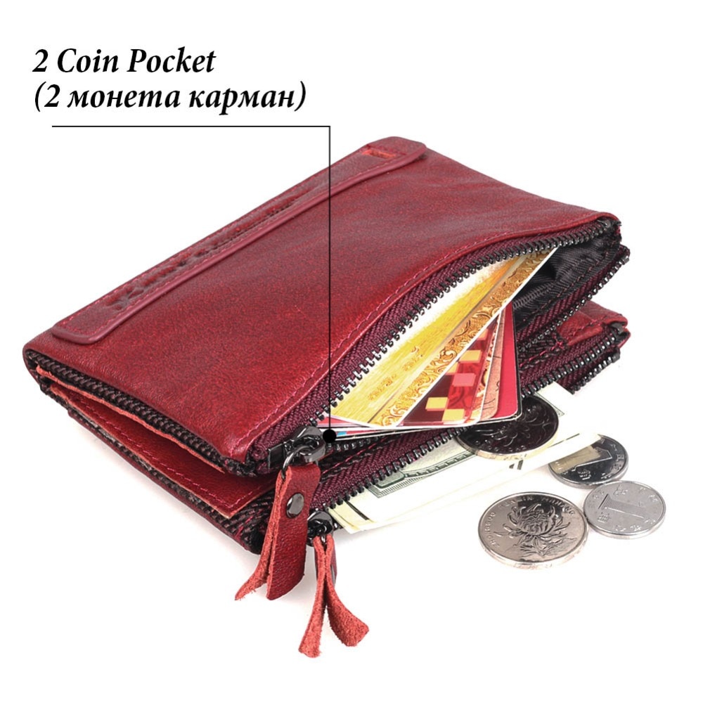 small wallet with coin purse