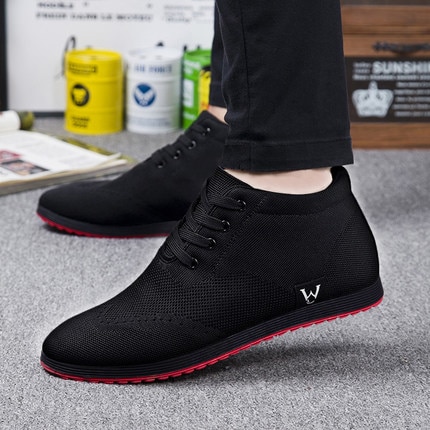 Men Shoes Sneakers Breathable High-Top 