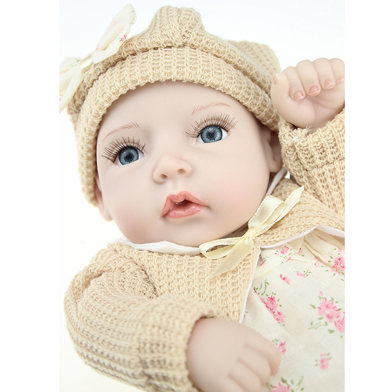 Full Body Soft Vinyl Newborn Lifelike Baby Doll Realistic Reborn Baby Dolls Boy Girl Twins