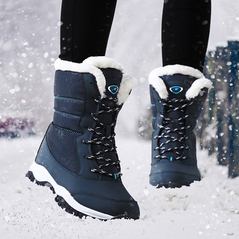 Women Boots Waterproof Winter Shoes Women Snow Boots ...