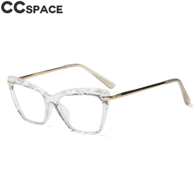 45591 Fashion Square Glasses Frames Women Trending Styles Brand Optical